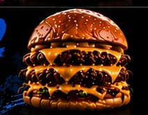 Smash Burger Stage 1 mit geschmolzenem Cheddar