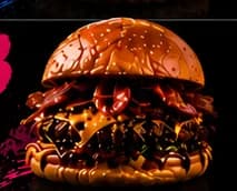 Smash Burger BBQ Boost mit Bacon und BBQ-Sauce
