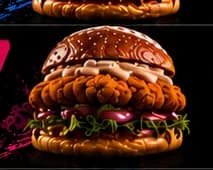 Drift Chicken Burger mit knusprigem Chicken-Patty